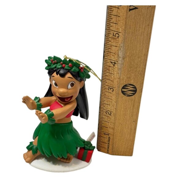 Lilo Hula Ornament Presidents Edition Disney Scholastic Decoration Lilo w Box - Picture 11 of 11
